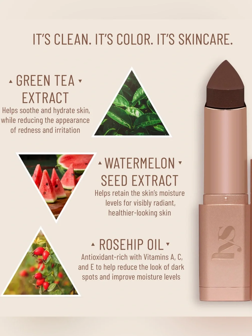 LYS BEAUTY NO LIMITS CREAM BRONZER and CONTOUR STICK;—COURAGE